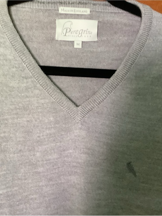 Peregrine Other - Peregrine Men’s Light Gray V-Neck Sweater